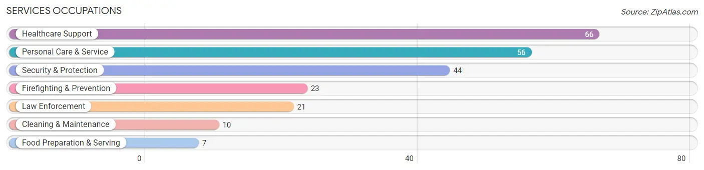 Services Occupations in Pardeeville