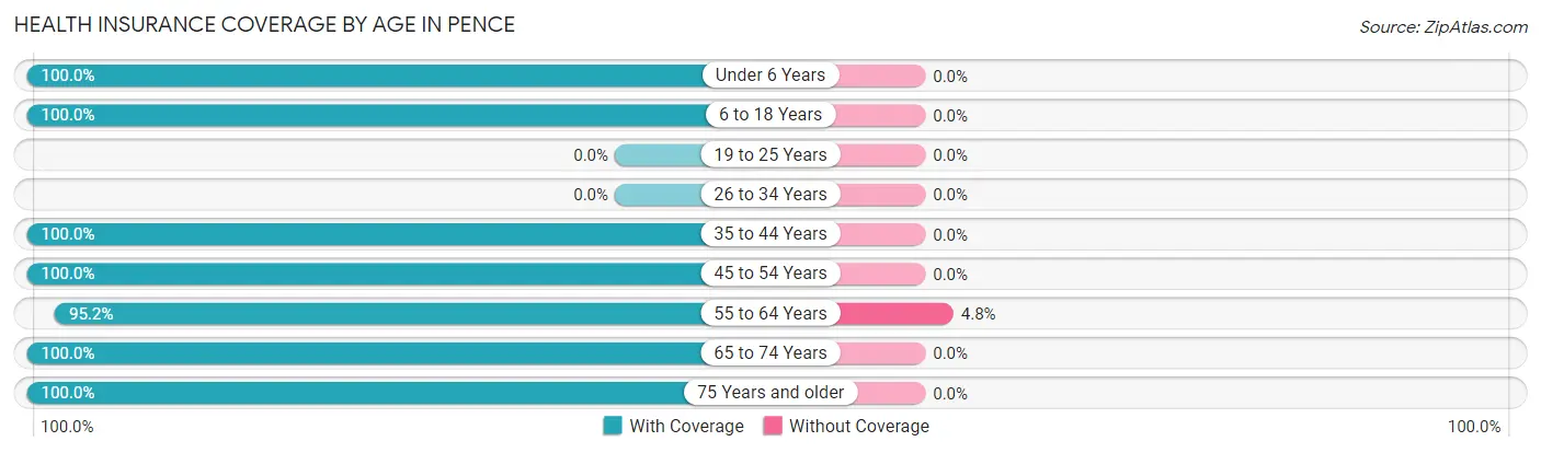Health Insurance Coverage by Age in Pence