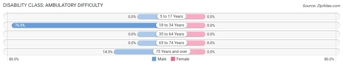 Disability in Rubicon: <span>Ambulatory Difficulty</span>