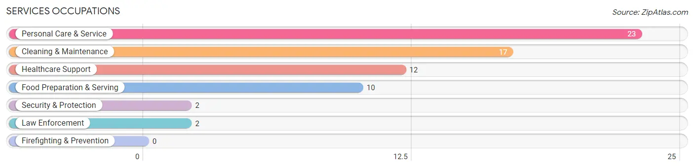 Services Occupations in Stoddard