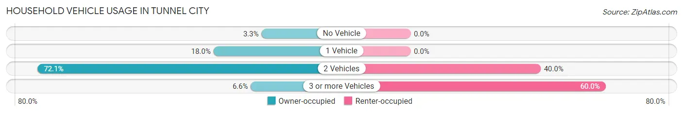 Household Vehicle Usage in Tunnel City