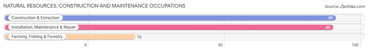 Natural Resources, Construction and Maintenance Occupations in Waunakee