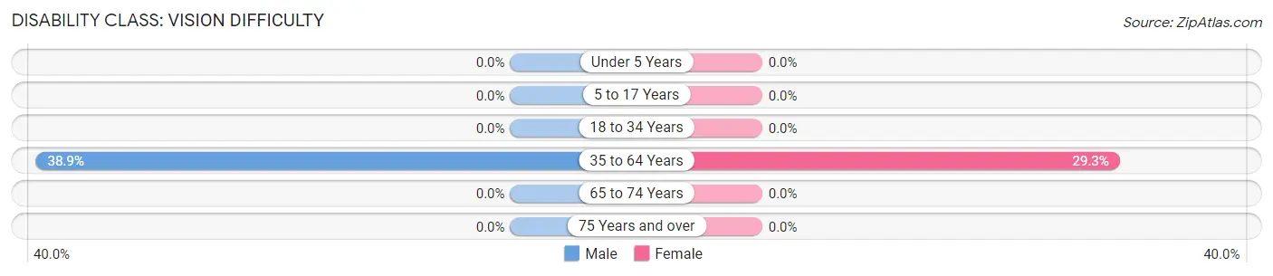 Disability in Boomer: <span>Vision Difficulty</span>