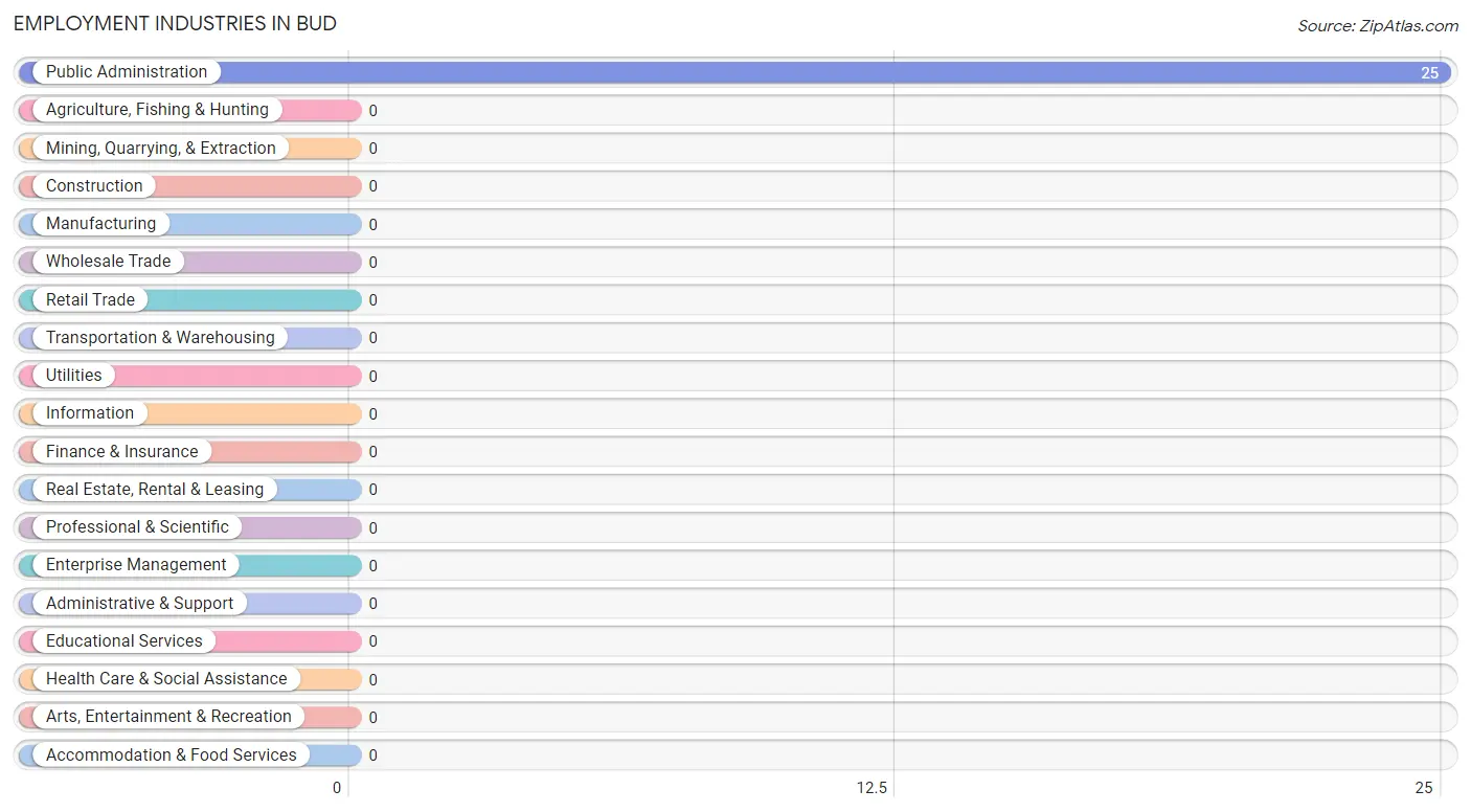 Employment Industries in Bud