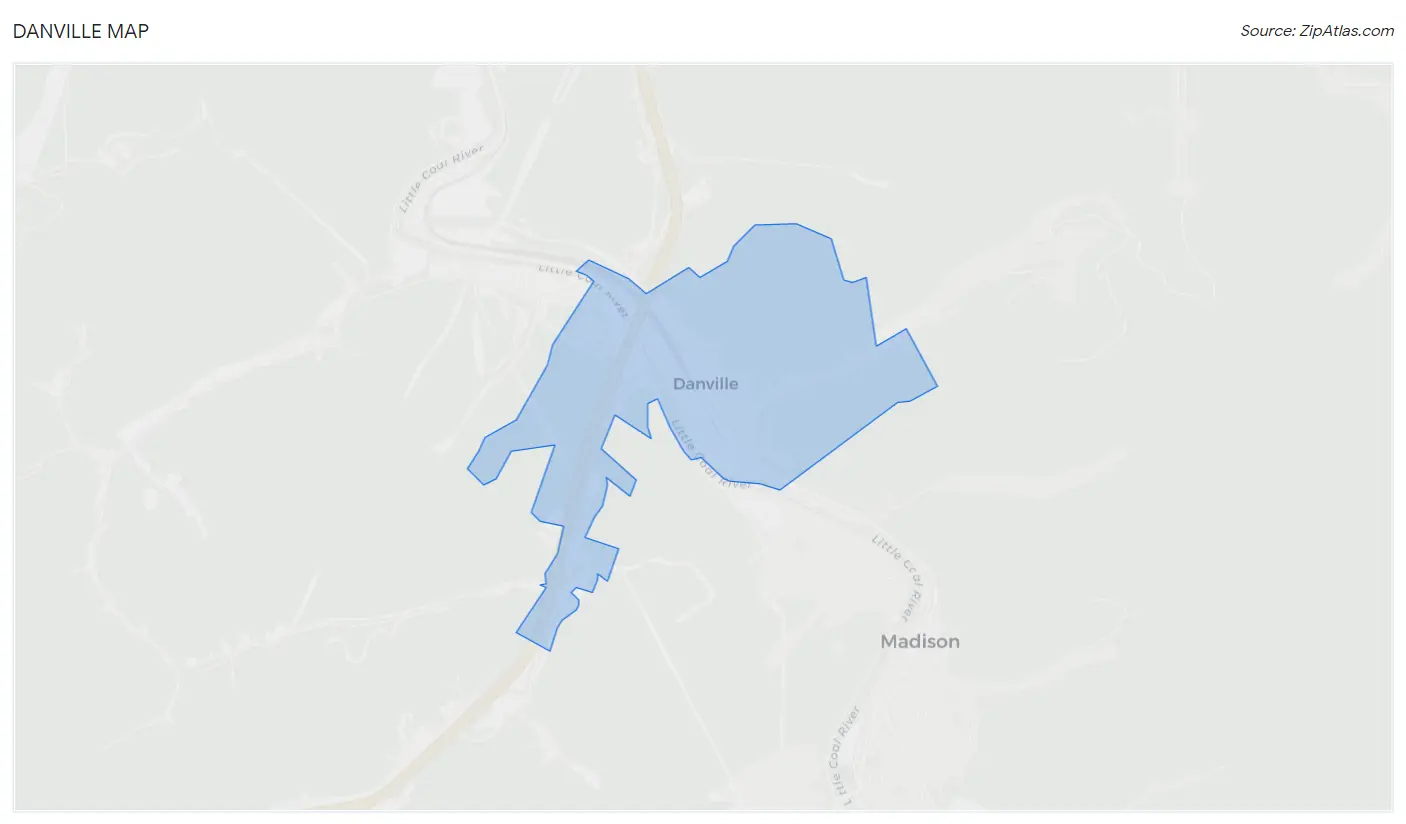 Danville Map