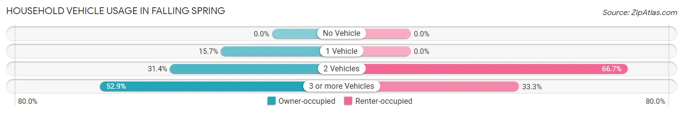 Household Vehicle Usage in Falling Spring