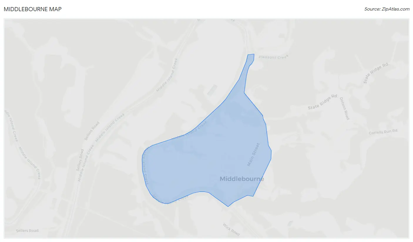 Middlebourne Map