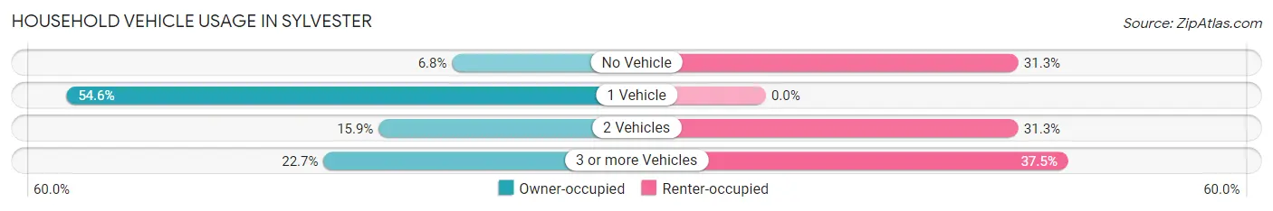 Household Vehicle Usage in Sylvester