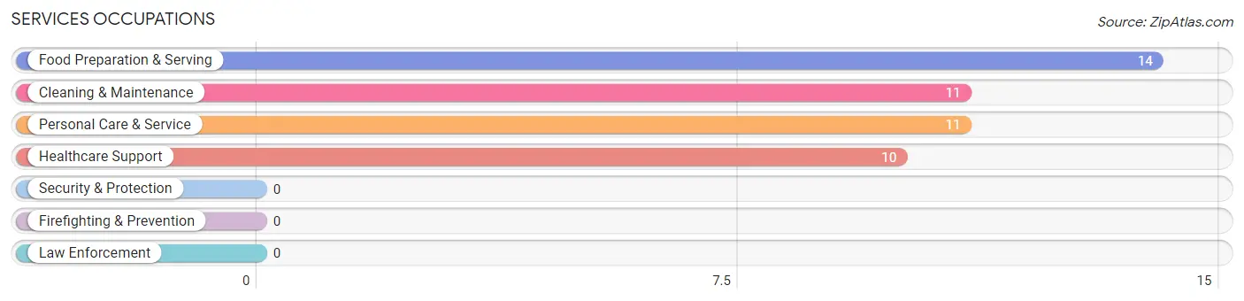 Services Occupations in West Union