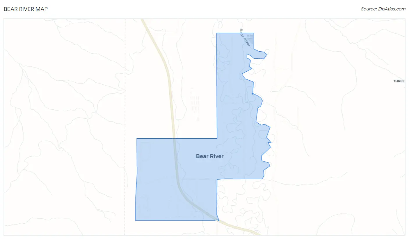 Bear River Map