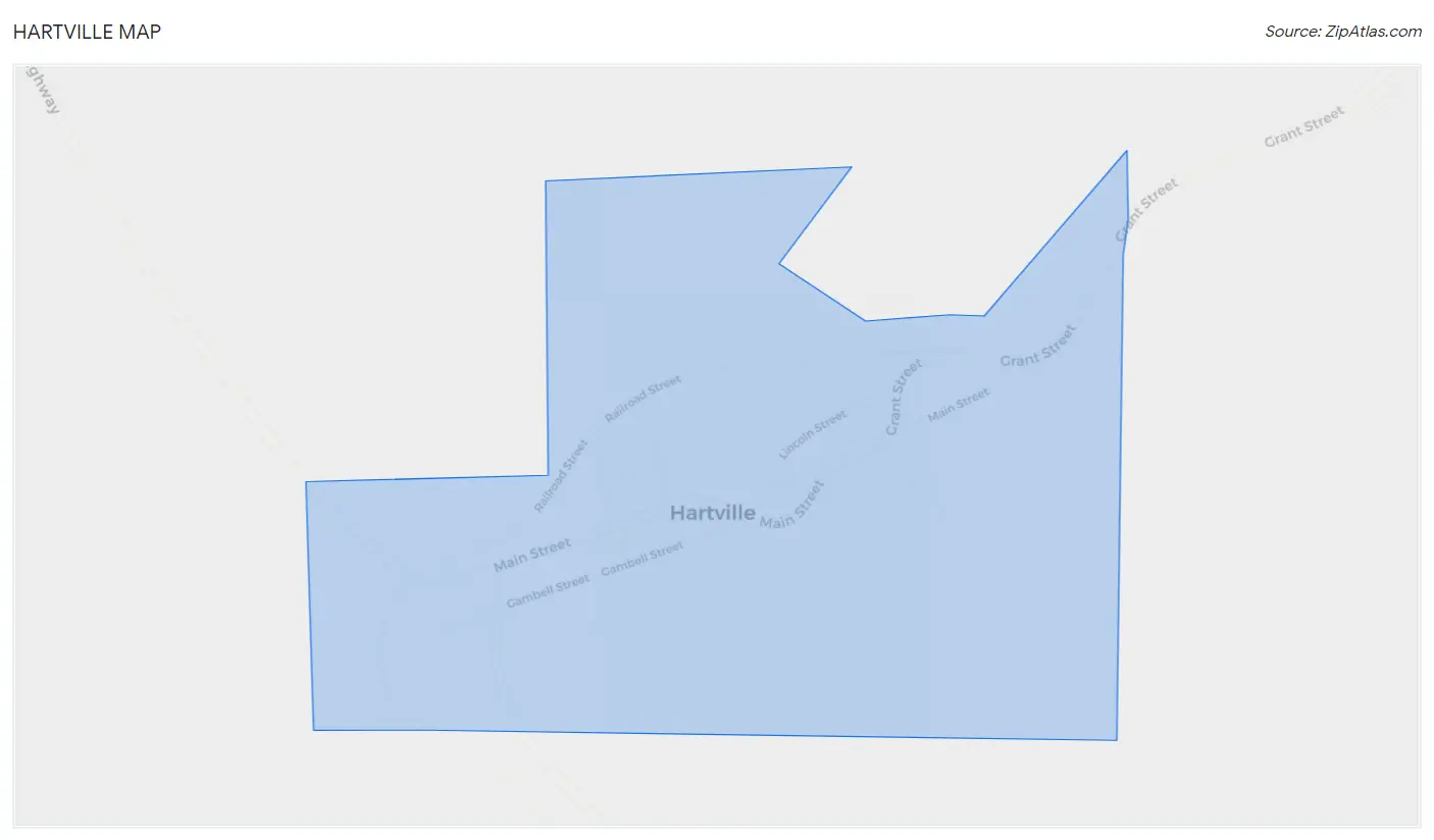 Hartville Map