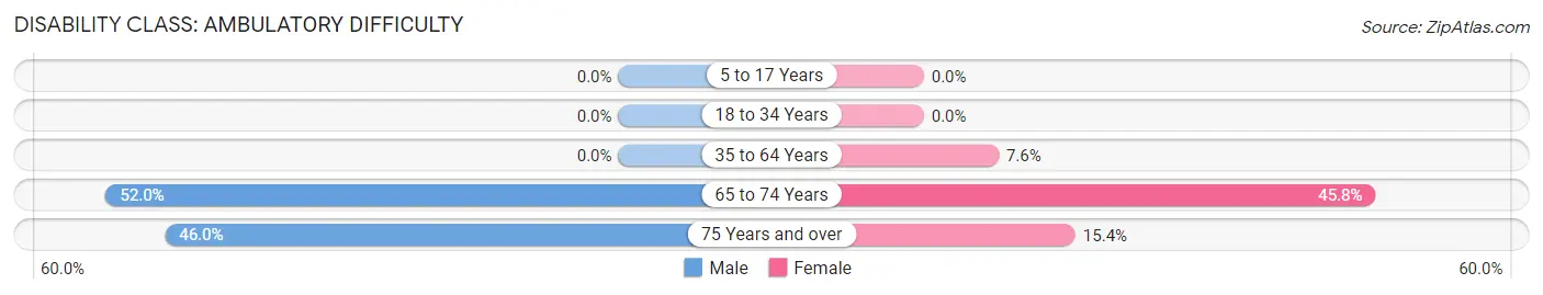 Disability in Medicine Bow: <span>Ambulatory Difficulty</span>