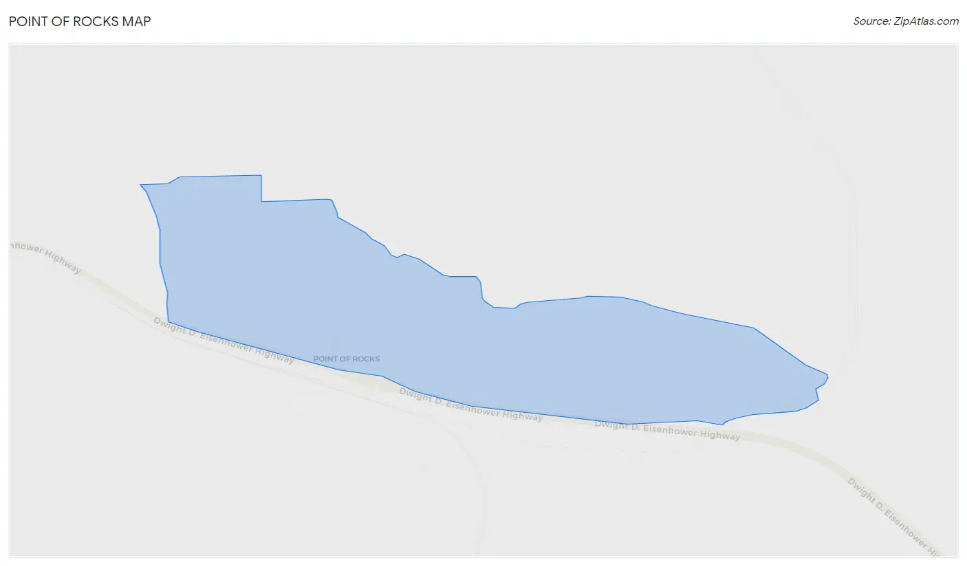 Point Of Rocks Map