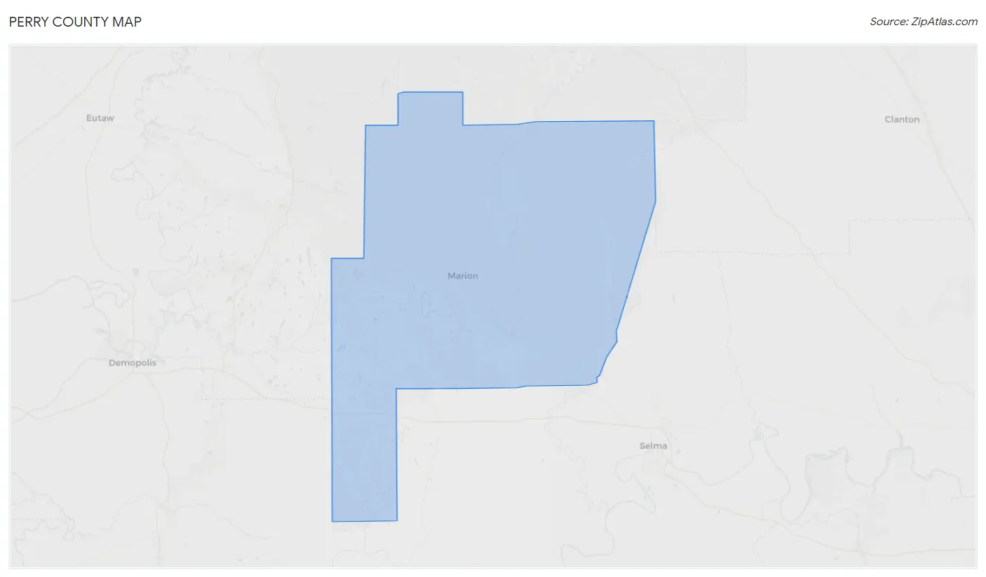 Perry County Map