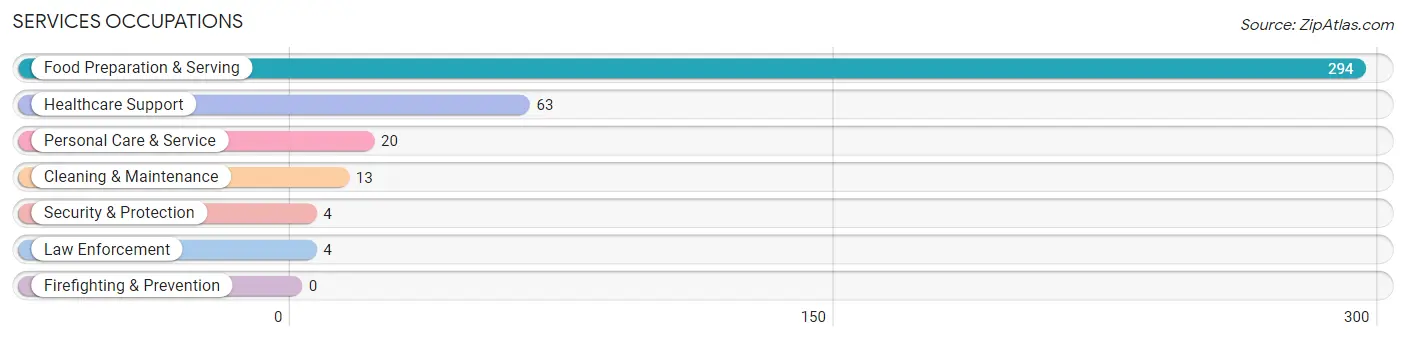 Services Occupations in Perry County