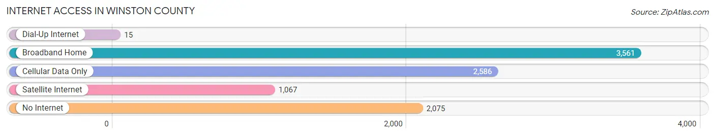 Internet Access in Winston County