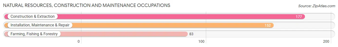 Natural Resources, Construction and Maintenance Occupations in Cleveland County