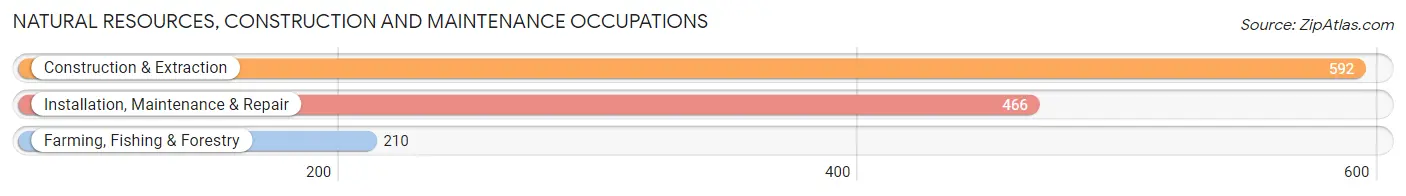 Natural Resources, Construction and Maintenance Occupations in Cross County