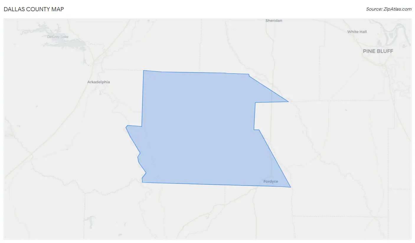 Dallas County Map