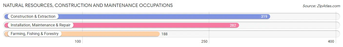 Natural Resources, Construction and Maintenance Occupations in Drew County