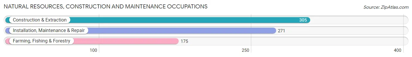 Natural Resources, Construction and Maintenance Occupations in Jackson County