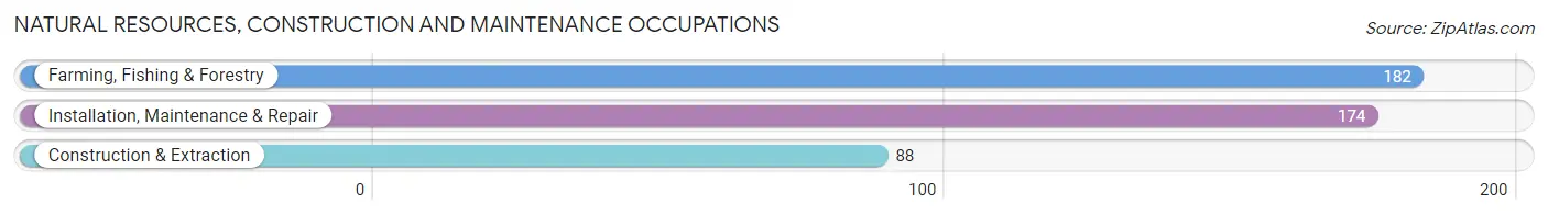 Natural Resources, Construction and Maintenance Occupations in Lee County