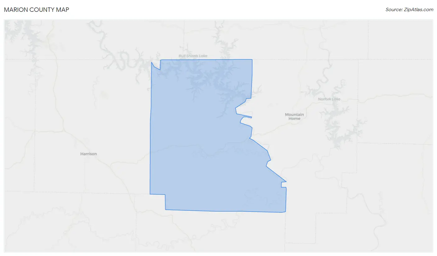 Marion County Map