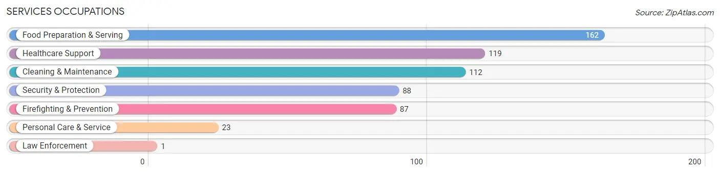 Services Occupations in Newton County