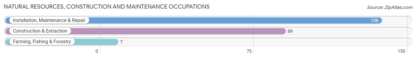 Natural Resources, Construction and Maintenance Occupations in Gilpin County