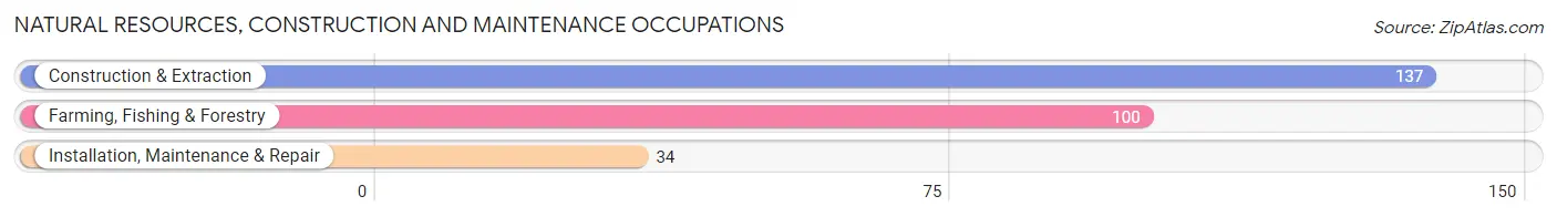 Natural Resources, Construction and Maintenance Occupations in Huerfano County