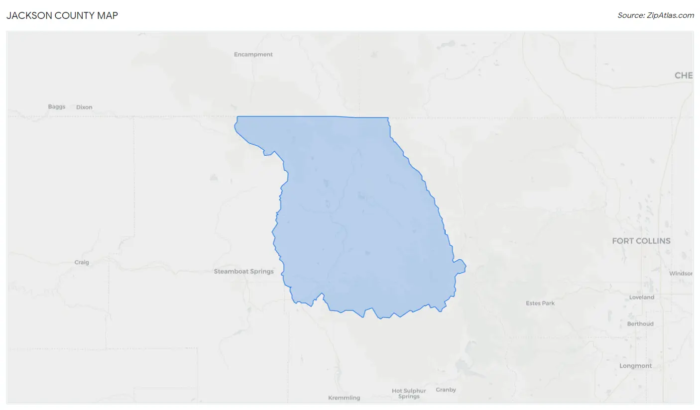 Jackson County Map