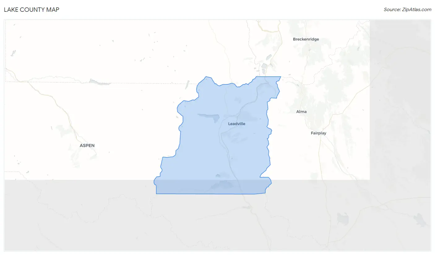 Lake County Map