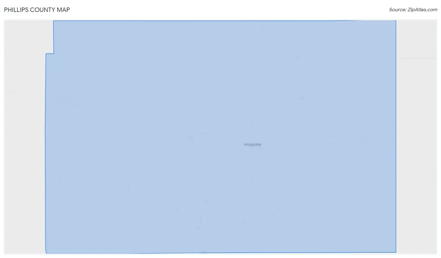 Phillips County Map