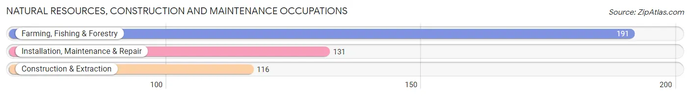 Natural Resources, Construction and Maintenance Occupations in Phillips County