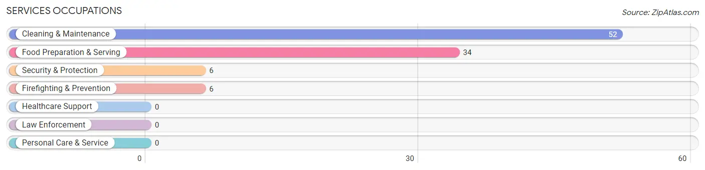 Services Occupations in San Juan County