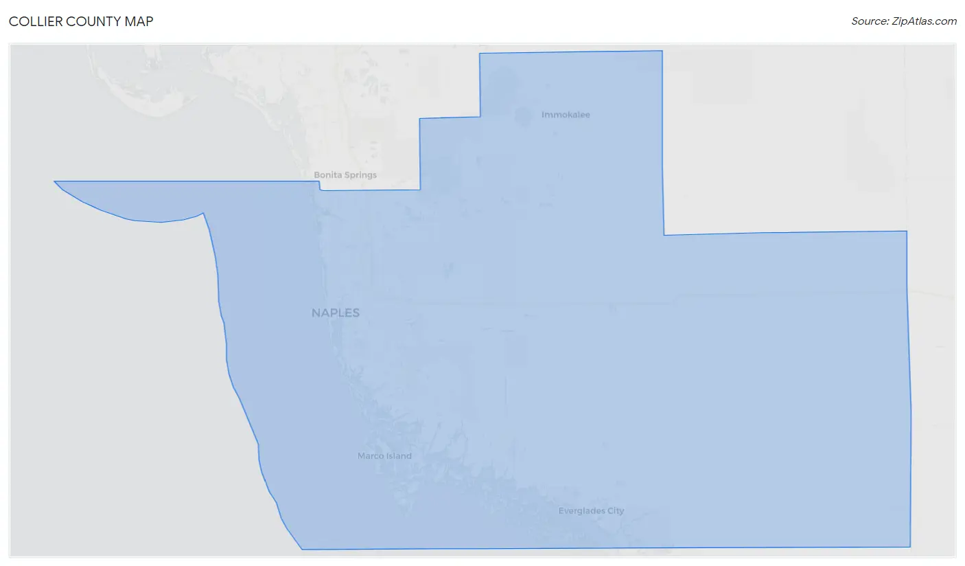 Collier County Map