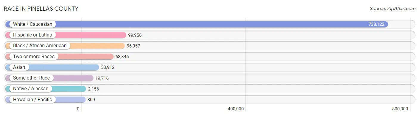 Race in Pinellas County