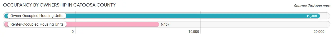 Occupancy by Ownership in Catoosa County