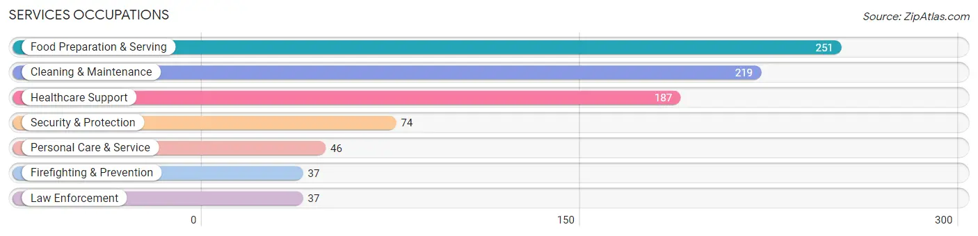 Services Occupations in Early County