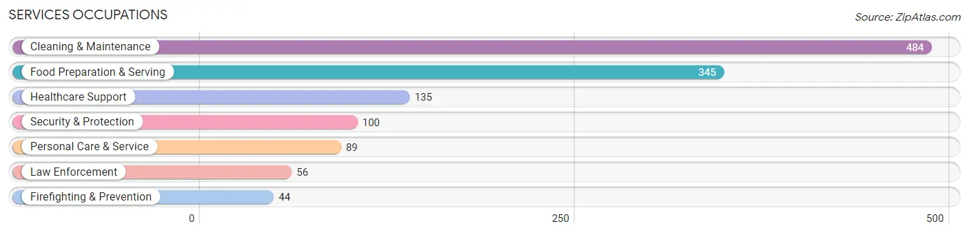 Services Occupations in Greene County