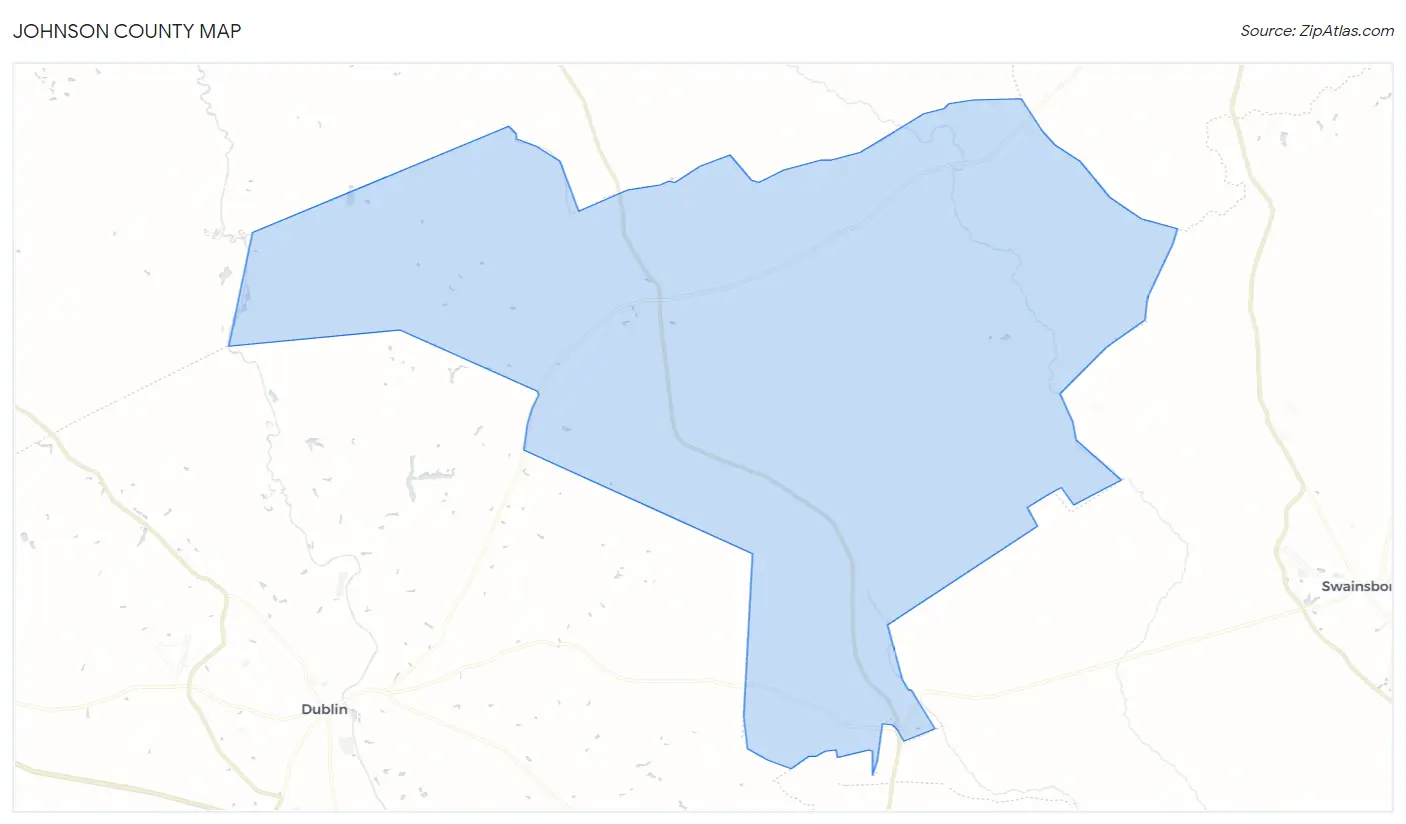 Johnson County Map