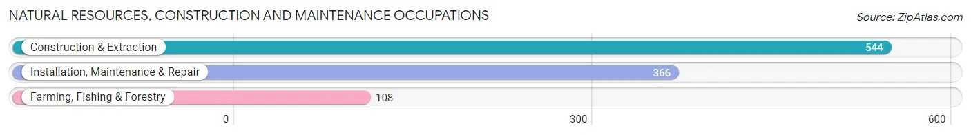 Natural Resources, Construction and Maintenance Occupations in Putnam County