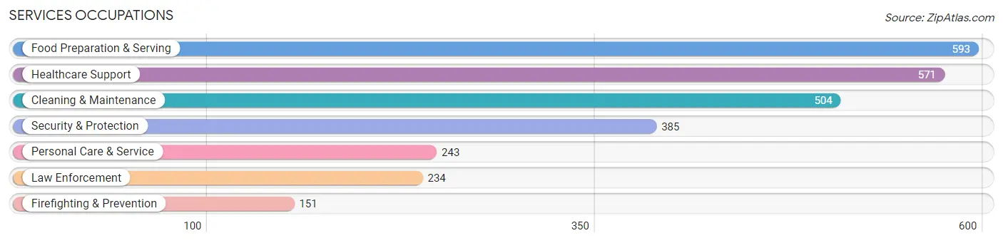 Services Occupations in Upson County