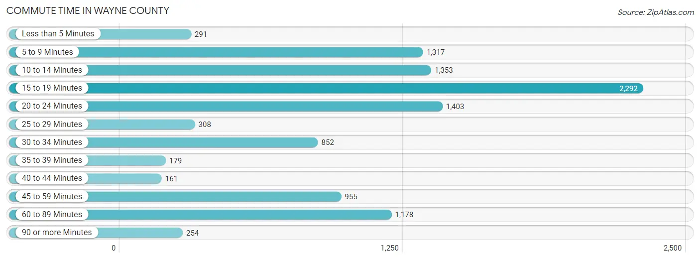 Commute Time in Wayne County