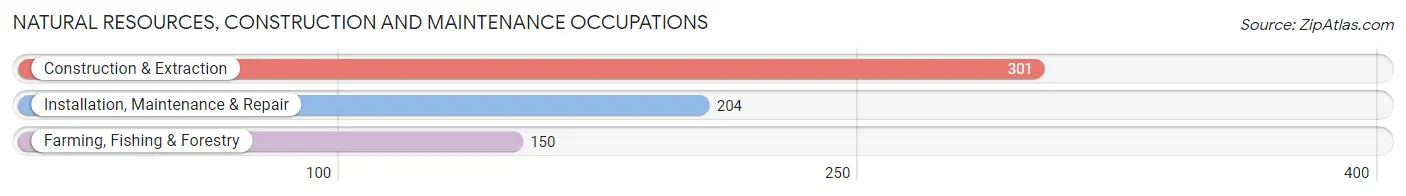 Natural Resources, Construction and Maintenance Occupations in Keokuk County
