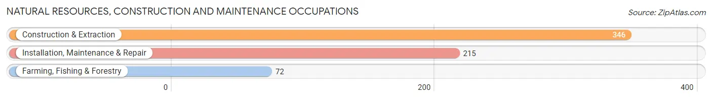 Natural Resources, Construction and Maintenance Occupations in Mills County