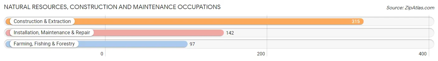 Natural Resources, Construction and Maintenance Occupations in Montgomery County