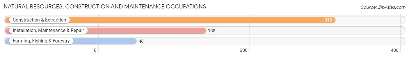 Natural Resources, Construction and Maintenance Occupations in Bear Lake County