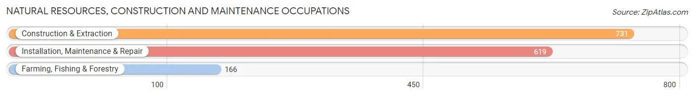 Natural Resources, Construction and Maintenance Occupations in Christian County