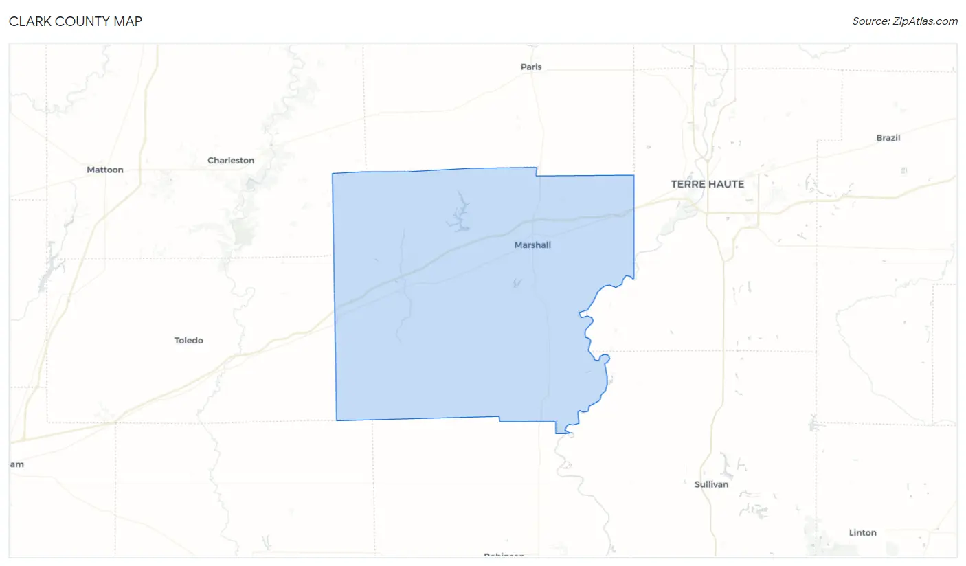 Clark County Map